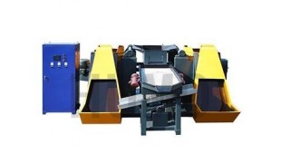 Automatic double flow mobile finishing machine